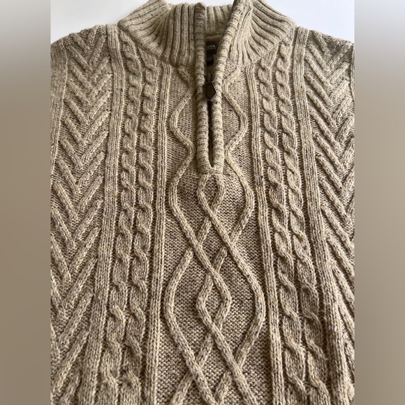 Haggar Clothing Men’s Quarter Zip Sweater Size XL - Picture 4 of 9